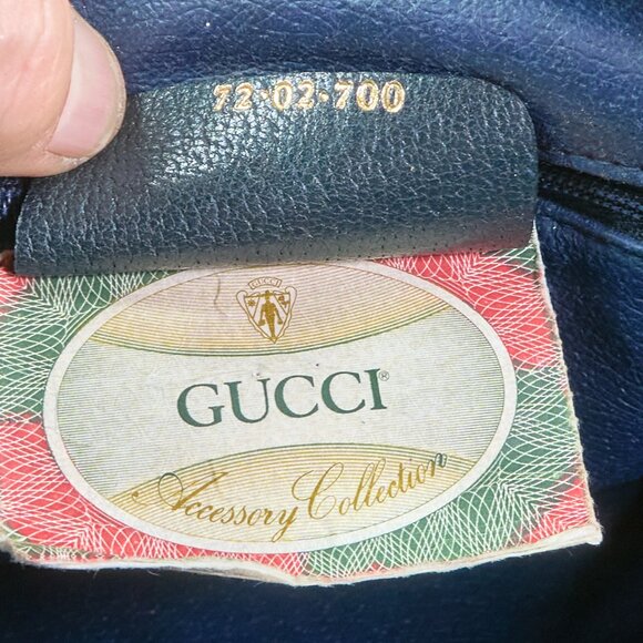 Vintage GUCCI Accessory Collection Collectible Crossbody Bag, Made in Italy - Picture 15 of 16